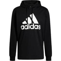 Adidas Essentials Logo Hoodie - Black/White