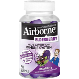 Airborne Immune Support Supplement Elderberry 60 pcs