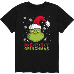 Airwaves Dr. Seuss The Grinch Merry Grinchmas T-shirt - Black