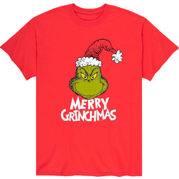 Airwaves Dr. Seuss The Grinch Merry Grinchmas T-shirt - Red