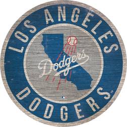 Fan Creations Los Angeles Dodgers State Circle Sign