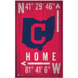 Fan Creations Cleveland Indians Coordinate Sign Board