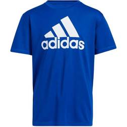 Adidas Kid's Aeroready Performance Logo T-shirt - Team Royal Blue