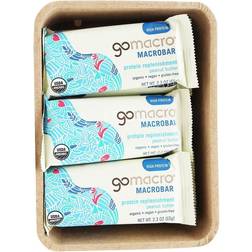 GoMacro Organic Macrobar Gluten Free Protein Purity Peanut Butter 12 Bars