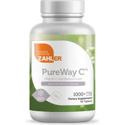 Zahler PureWay C Vitamin C and Bioflavonoids 1000 mg 90 Tablets