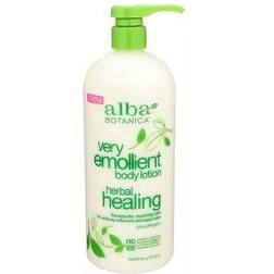 Alba Botanica Very Emollient Body Lotion Herbal Healing 32 fl oz