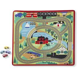 Melissa & Doug Round the Town Road Rug