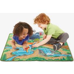 Melissa & Doug Prehistoric Playground Dinosaur Rug