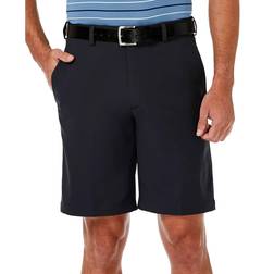 Haggar Cool 18 PRO Flat Front Classic-Fit 9.5" Shorts - Black