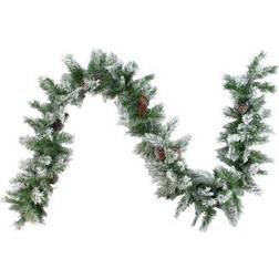 Northlight 9' x 10" Angel Pine with Pine Cones X-mas Garland