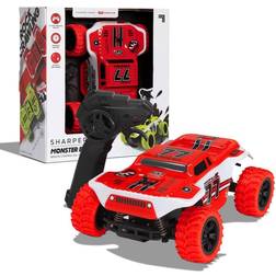 Sharper Image Toy RC Monster Baja Truck Red/White