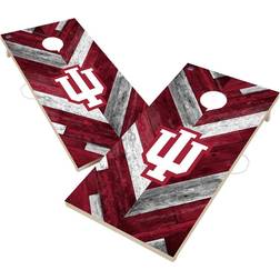 Victory Tailgate Indiana Hoosiers Herringbone Design Cornhole Set