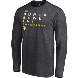 Fanatics Los Angeles Rams Super Bowl LVI Champions Roster Signature LS T-shirt Sr