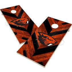 Victory Tailgate Oregon State Beavers Herringbone Design Cornhole Set