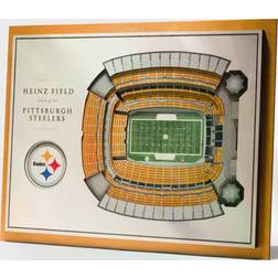 YouTheFan Pittsburgh Steelers 3D Stadium Wall Art