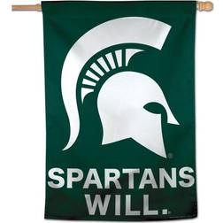 WinCraft Michigan State Spartans Single-Sided Vertical Banner