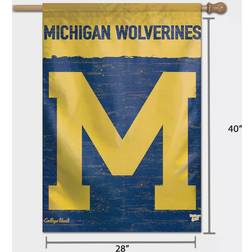 Michigan Wolverines College Vault Single-Sided Banner