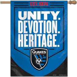 WinCraft San Jose Earthquakes Single Sided Vertical Banner