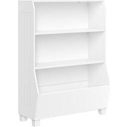 RiverRidge Kid's 34" Bookcase with Toy Organizer