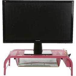 Metal Mesh Monitor Stand and Desk Organize