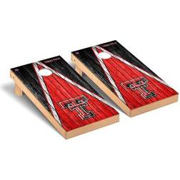 Victory Tailgate Texas Tech Red Raiders Weathered Triangle Cornhole Board Set