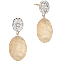 Marco Bicego Siviglia Drop Earrings - Gold/Diamond