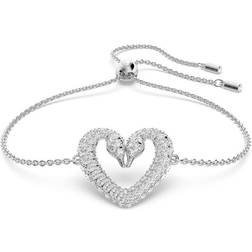 Swarovski Una Bracelet - Silver/Transparent