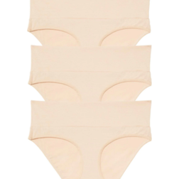 Motherhood Maternity Fold Over Panties 3-pack Nude (91590-34)