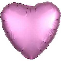 Amscan Loftus International A3-6822 18 in. Flamingo Heart Satin Luxe HX Balloon Pack of 22