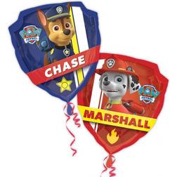 Amscan 27" Paw Patrol Chase and Marshall SuperShape Foil Balloon