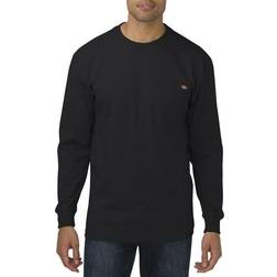 Dickies Heavyweight Long Sleeve Pocket T-shirt - Black