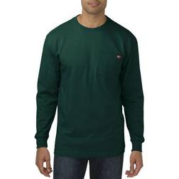 Dickies Long Sleeve Heavyweight Crew Neck T-shirt - Hunter Green