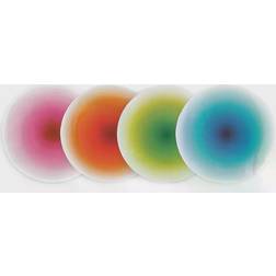 French Bull Ombre Assorted Appetizer Dessert Plate 17.78cm 4pcs