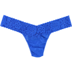 Hanky Panky Daily Lace Low Rise Thong - Bold Blue