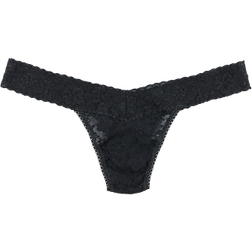 Hanky Panky Daily Lace Low Rise Thong - Black