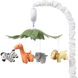 The Peanutshell Safari Animals Musical Mobile