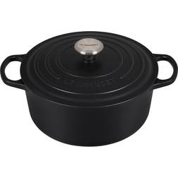 Le Creuset Licorice Signature Round with lid 5.2 L 27.94 cm