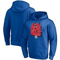 Fanatics LA Clippers LA Our Way Post Up Hometown Collection Pullover Hoodie Sr