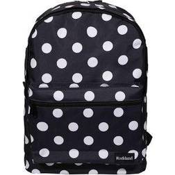 Rockland Classic Laptop Backpack - Black Dots