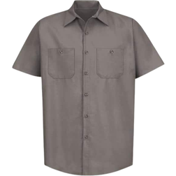 Red Kap Industrial Work Shirt - Gray