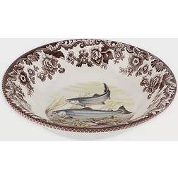 Spode Woodland Ascot King Salmon Soup Bowl 20.32cm