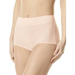 Warner's No Pinching No Problems Tailored Microfiber Brief- Rosewater