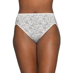 Vanity Fair Illumination Hi-Cut Panty - Tranquil Lace Print