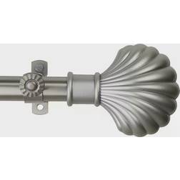 Clam 13/16" Single Curtain Rod 28-48"