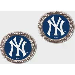 WinCraft New York Yankees Round Post Earrings W