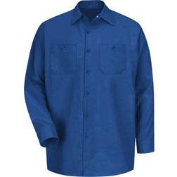 Red Kap Long-Sleeve Work Shirt - Royal Blue