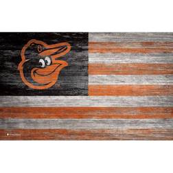 Fan Creations Baltimore Orioles Distressed Flag Sign