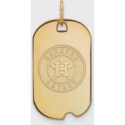 LogoArt Houston Astros Small Dog Tag Necklace W