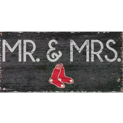 Fan Creations Boston Red Sox Mr. & Mrs. Sign Board