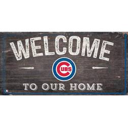 Fan Creations Chicago Cubs Welcome To Our Home Sign